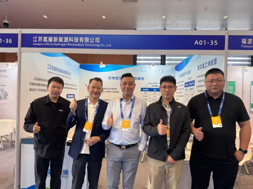 La gloria dell'idrogeno di Jiangsu conclude la fiera cinese sull'energia dell...